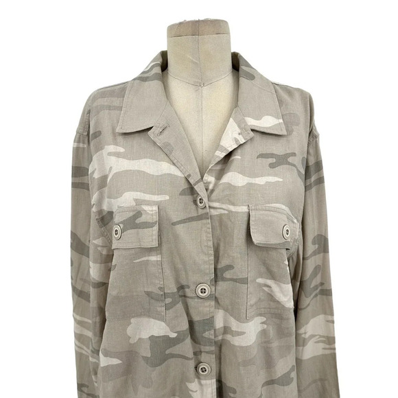 Rails Everett Button Down Shirt Desert Camo Print Size Large - Picture 3 of 12